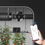 3 Plants Smart Grow Tent Set 1680D Mylar 80x80x180cm Grow Box with240W Samsung