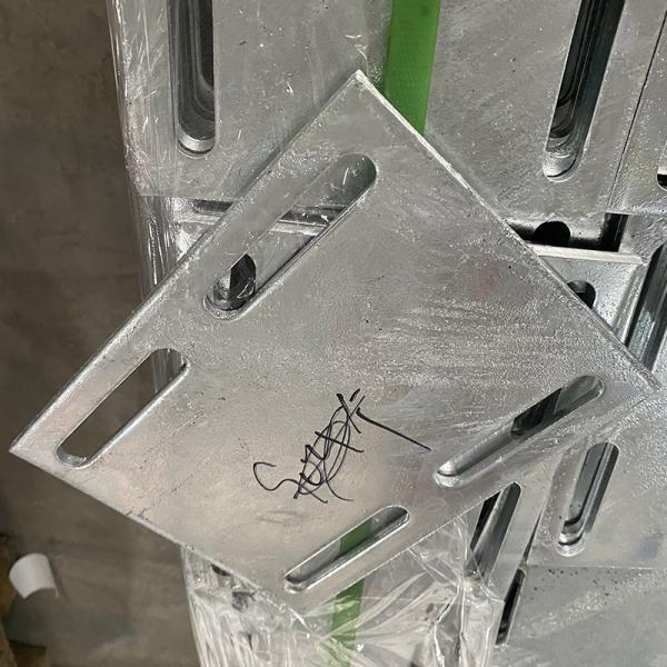 Welding Rectangular Embedded Steel Plates 4mm 6mm 8mm 10mm Thickness