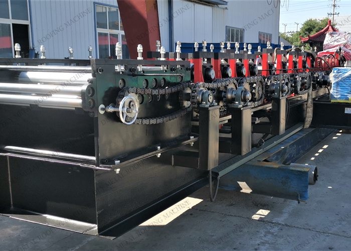 3mm C Shape Purlin Roll Forming Machine PLC 5.5kw U Channel Forming Equipment