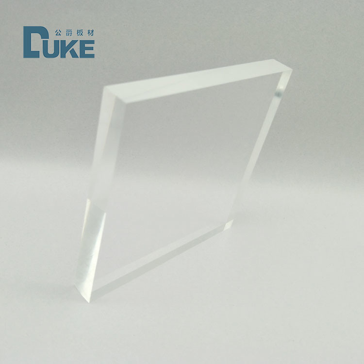 Hotel High Gloss Clear UV Resistant Perspex Sheet 2000*2000mm