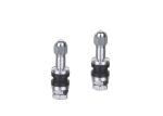 TR48E Tubeless Tire Valve Stem Zinc Motorbike TR48E VS-8 0.453'' Rim Hole