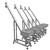 Plastics Granule Auxiliary Machine Small Inclined Screw Conveyor Spiral Feeder