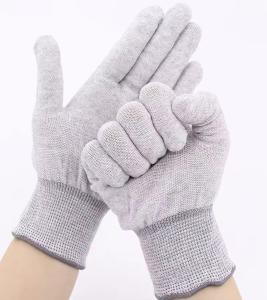 China Industrial Working Safety Anti Static Gloves / All ESD Custom Palm PU Coated Gloves / Anti-Static Gloves wholesale