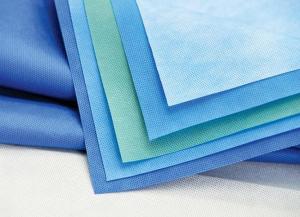 China 60GSM PP SMMS Non Woven Cotton Fabric For Surgical Gown wholesale