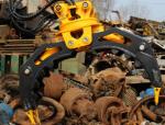 Excavator 360Rotating Hydraulic Type Log Grapple for 15Ton CAT315 Excavator High