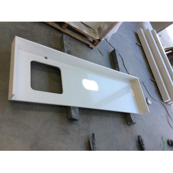 Artificial Stone Engineered Granite Countertops White Quartz Countertops Kitchen