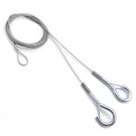 Lighting Hanging Wire Rope Lanyard Galvanized Steel Customized Length Safety