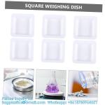 Weighing Pan Plates Disposable Square Tray Plastic Pallet Small Weigh Boats