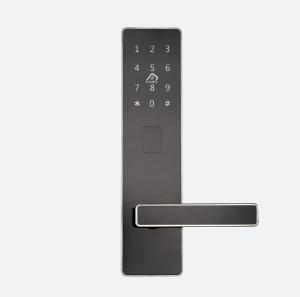 China Black Electronic Hotel Door Locks , Security Smart Card Door Lock wholesale