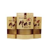 Gravure print doypack printed aluminium foil Kraft paper 16oz coffee bag with