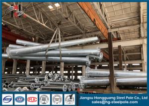 China 25ft 30ft 35ft 40ft 500kg Philippines Steel Electric Pole With 2.75mm Thickness wholesale