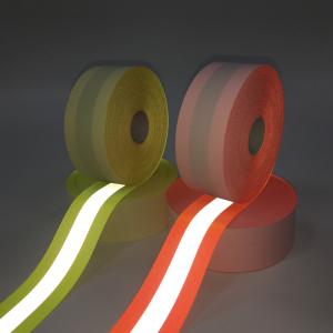 China Custom Safety Functional Silver Waterproof Flame Retardant Reflective Tape Material Fabric For Clothing wholesale