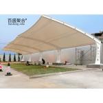Outdoor Rain Cover Carport Membrane Structure Aluminum Car Parking Shed Tent for