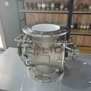 China High pressure pneumatic conveying dedicated rotary valve | 304 stainless steel material | ANSI flange drilling (PN10/150lbs) wholesale