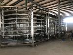 Double Drum Spiral Freezer Tower for Vegetables and Seafood