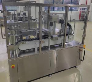 China Electrical PFS Syringe Filling Line With 25 Bottles / Minute Throughput wholesale