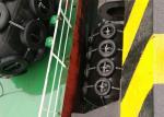 Anti Collision Marine Pier Fenders , Polyurethane Large Round Boat Fenders
