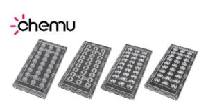 China 210x104mm 4x3030 LED Lighting Lens , 27 In 1 Transparent Custom Light Lenses wholesale