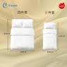 Buy cheap Filled Cotton Hotel Disposable Products Rectangular Disposable Bedding For from wholesalers