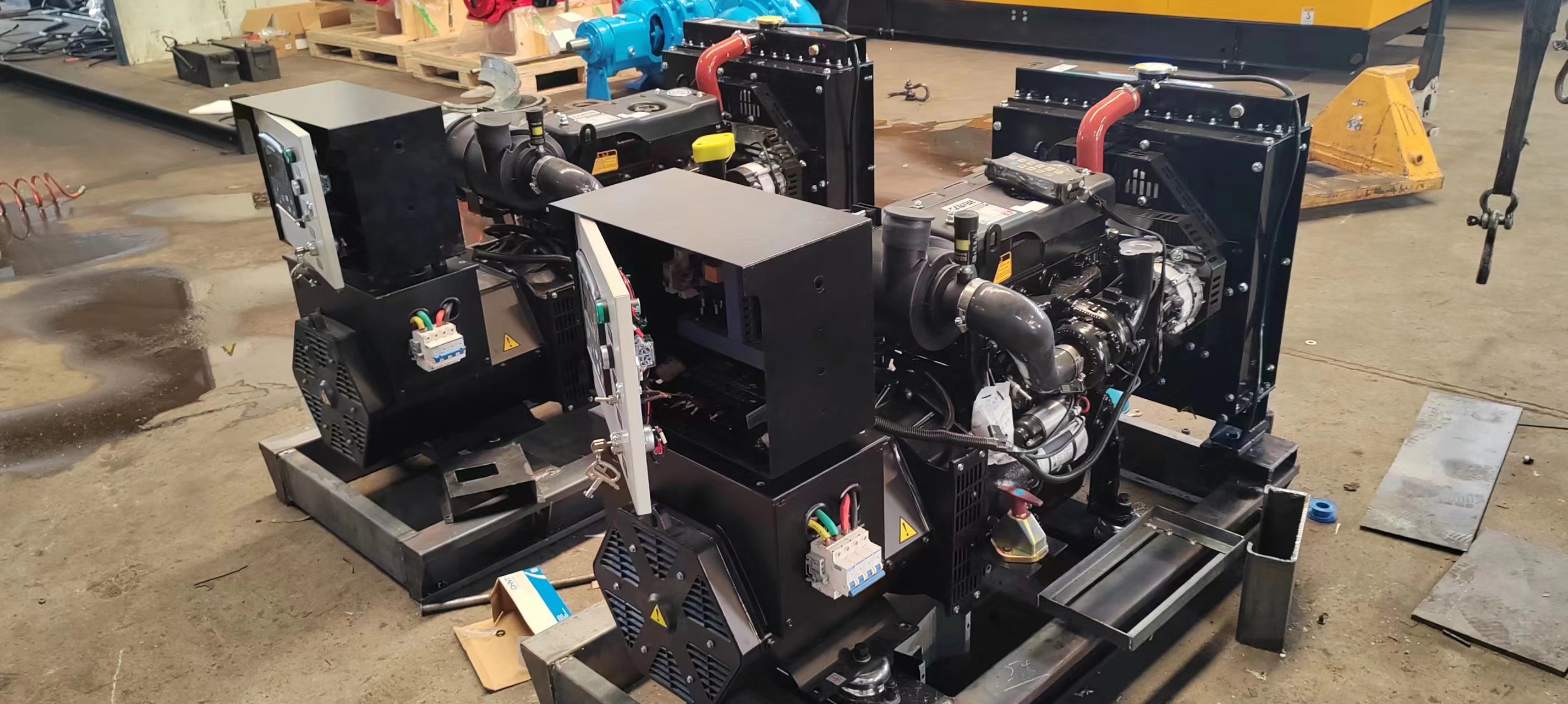 24KW Weichai Rui Power Diesel Generator Set with ISO9001 Certification and Air Filter