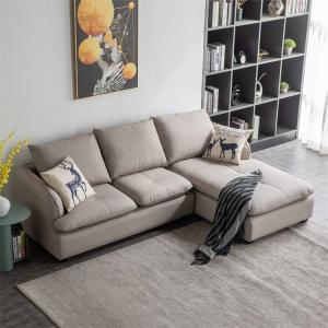China Solid Wood Plywood Living Room Sofas Couches Leather Cover on sale