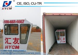 China Tower Crane Spare Parts Cab QTZ Tower Crane Cabin With Simple Operating wholesale