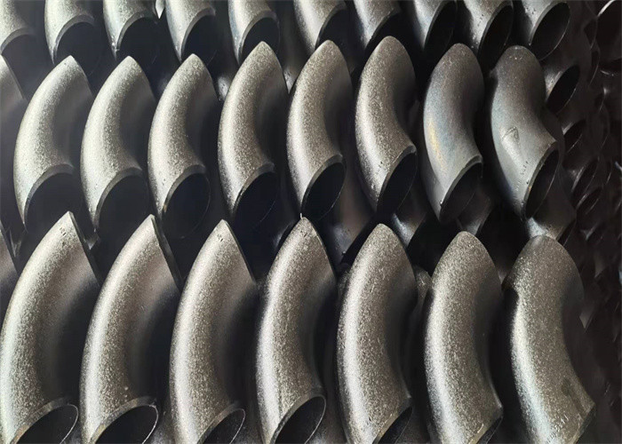 Carbon Steel Butt Weld Pipe Fittings Seamless Straight ASME B16.9 Elbow SCH40 DN50