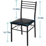 ODM Home Furniture Dining Room Sets Rectangle Glass Dining Table And 4 Chairs