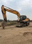Second Hand Hyundai 210-9 Wheeled Excavator In Good Condition, Welcome To
