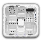 2m Acrylic Hot Tub 4 People Whirlpool Massage Bathtub For Outdoor