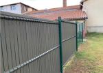 50x200mm H2.43m Privacy Steel Fence Galvanized PVC Coated