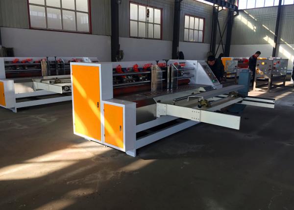 2500 mm Vacuum Absorption Thin Blade Slitter Scorer Machine / Carton Box Making