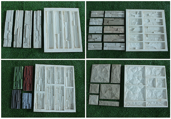 Wet Cast Natural Veneer Stone Production Line For Buliding Construction