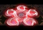 Polygon Shape Mini Musical Fountain , Colorful Flower Water Dance Fountain