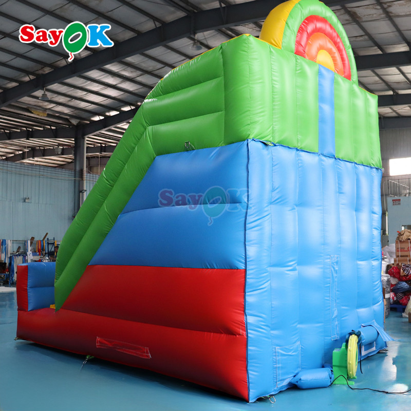 Sayok Inflatable Bounce Slide Inflatable Castle Jumping Combo Slide Bounce House Inflatable Slide For Kids