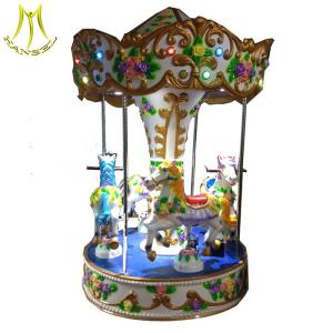 China Hansel children horse riding kids ride on horse fairground rides for sale wholesale