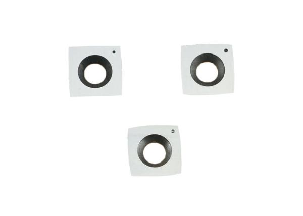 Professional Custom Carbide Inserts , Carbide Cutters For Wood turning Anti