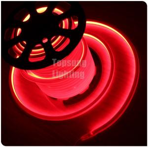 China red light decorative neon flex  DC 12V led neon sign square tube light 16*16mm flat emitting surface IP68 wholesale