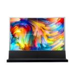 Aluminum Alloy Frame Transparent OLED Touch Display Advertising Player with High