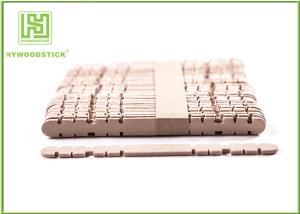 China Beveled Edge Birch Wooden Paddle Pop Stick Craft For Kids Biodegradable wholesale