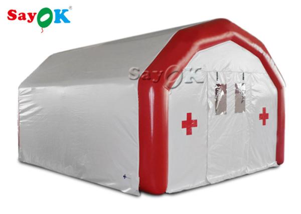 Inflatable Pole Tent Large Airtight Mobile Hospital Inflatable Medical Tent To
