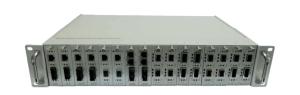 China 2U 16Slot Centralized Managed Media Converters ,Giga,125M~4.25G,10G ,40G OEO, 10G Copper to Fiber Media Converter wholesale