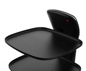 China Food Cart Autonomous And Mobile Robotics Food Delivery 1280 X 800 Screen wholesale