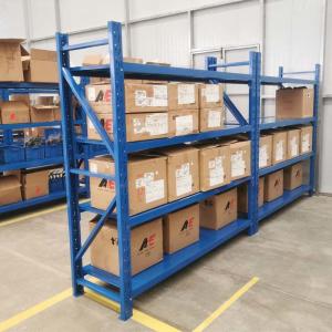 China Powder Coating Adjustable Warehouse Shelving Storage Rack 100kg-500KG/Layer wholesale