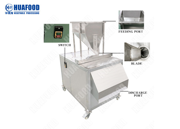 Large Capacity HDF Multifunction Vegetable Cutting Machine Almond Nut Slicer 2.2kw