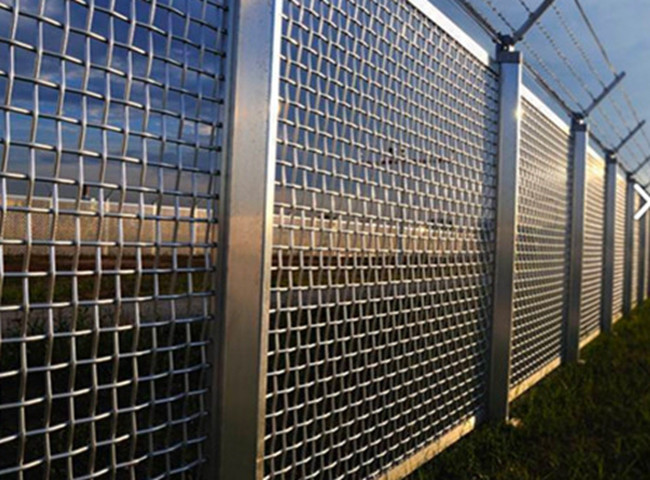 1 Inch Square Galvanized Woven Wire Mesh In Agricultural Uses