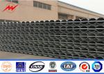 Conical Urban Road Electrical Power Pole Galvanized Steel Tapered 10kv - 550kv