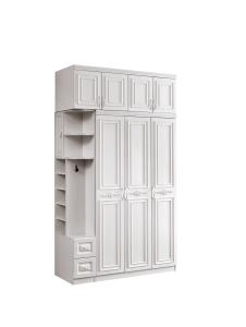China Thickened 3 Door Wardrobe With Drawers wholesale