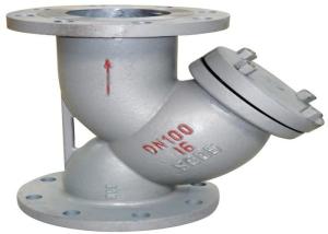 China 1.6/2.5 Mpa Rustproof Carbon Steel Y Strainer , Flange Ends Y Strainer SS 304 wholesale