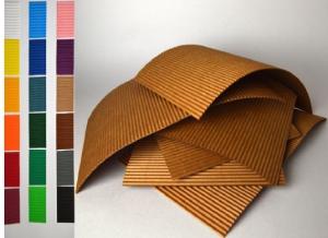China Colorful Corrugated Cardboard Sheet For Carton Box Recycled Materials wholesale